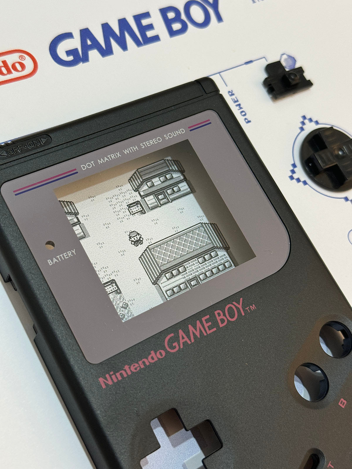 Pokemon Themed - Classic Game Boy DMG